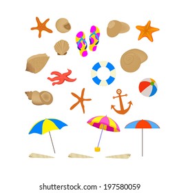 Summer design elements