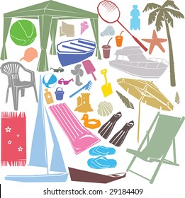 Summer Design Elements