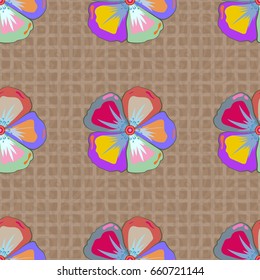 Summer design. Leaf natural varicolored pattern. Vector Flower concept. Seamless floral pattern can be used for wallpaper, website background, wrapping paper.