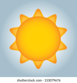 summer design over blue background vector illustration 