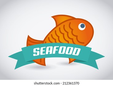 summer design over gray background vector illustration