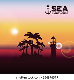 summer design over light background vector illustration    