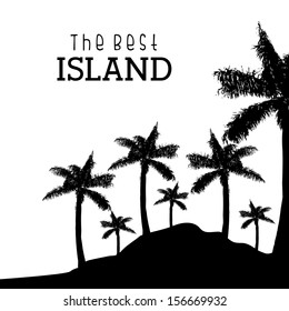 summer design over white background vector illustration