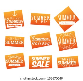 summer design over white background vector illustration