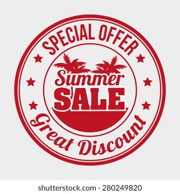 Summer design over white background, vector illustration Summer design over white background, vector illustration