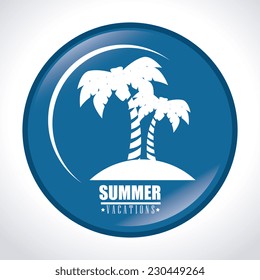 Summer design over white background,vector illustration