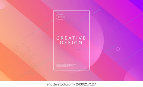 Summer Design. Paper Technology Illustration. Pink Vibrant Poster. Music Concept. Party Corporate Composition. Horizontal Ux. Light Landing Page. Purple Summer Design