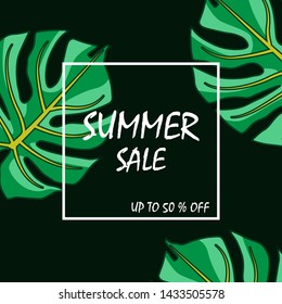 Summer design for sale vector image