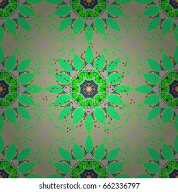 Summer design. Seamless floral pattern can be used for wallpaper, website background, wrapping paper. Vector flower concept.