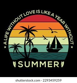 summer design for t shirt