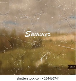 Summer Design. Summer Time. Summer background. Vintage summer background with place for your text