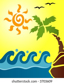 Summer Design - Vector