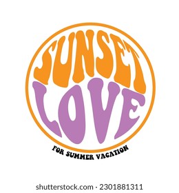 summer design vector file, EPS file available. suitable for printing anywhere