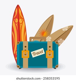 Summer design, vector illustration.