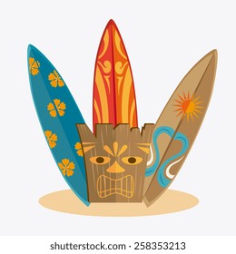 Summer design, vector illustration.