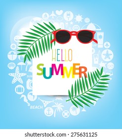 summer design. vector illustration.
