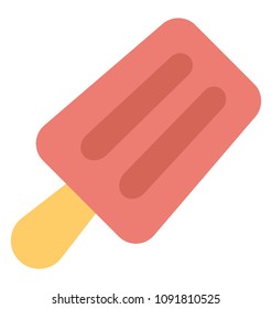 
A summer dessert popsicle 
