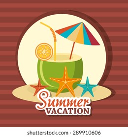 Summer digital design, vector illustration eps 10.