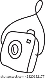 ilustración de arte vectorial del doodle de verano