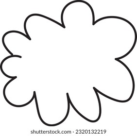 summer doodle vector art illustration