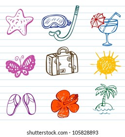 Summer doodles
