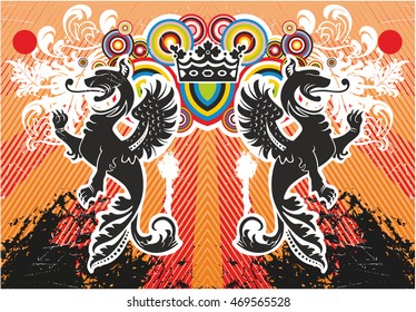 Summer dragon card