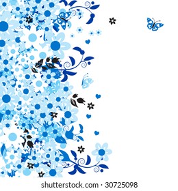 Summer dreams, greeting card with place for your text