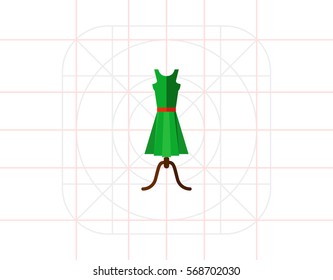 Summer Dress Icon