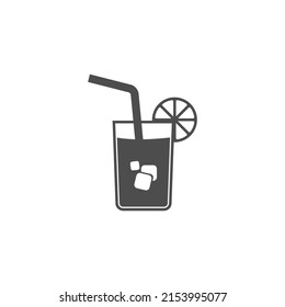 Icono de bebida de verano patrón de diseño gráfico vector