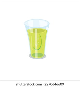 Summer drink set. Vector cartoon illustration of sweet mojito, different color limoncello and sangria with tube for drinking and ingredients.