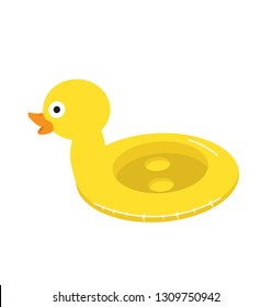 Summer duck float swimming pool ring