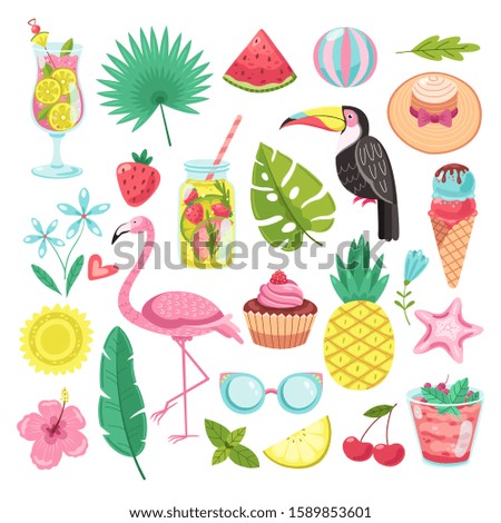 Similar – Image, Stock Photo flamingo Animal
