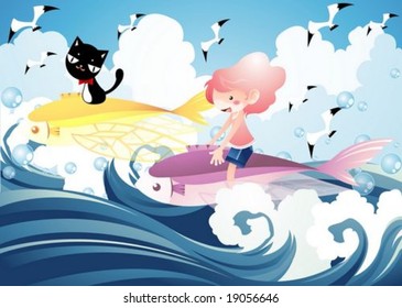 Historias de hadas de verano