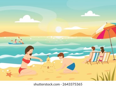 Summer Family Activities at the Beach