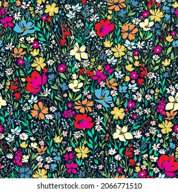 Summer fashion seamless pattern for dress