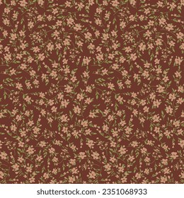 Summer fashion seamless pattern for dress