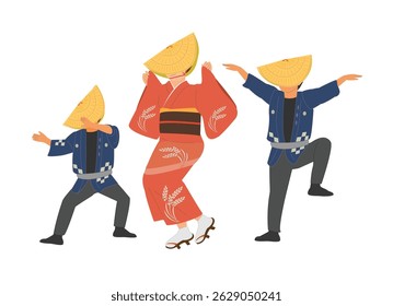 Summer festival in Toyama prefecture. 