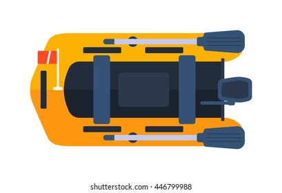 Summer fishing dinghy boat rowing adventure