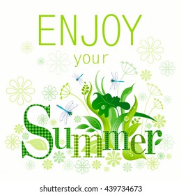 Enjoy Your Summer Images Stock Photos Vectors Shutterstock