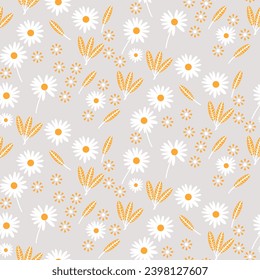 summer floral background Vector seamless. leaf pattern Seamless pattern hand-drawn with tropical leaves. floral seamless pattern with leaves The geometric pattern