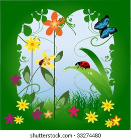 summer floral design
