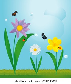 summer floral design
