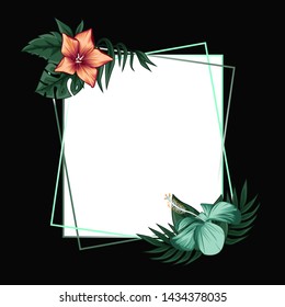 Summer Floral Design, Tropical, Flowers Design, 