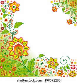 Summer flower background