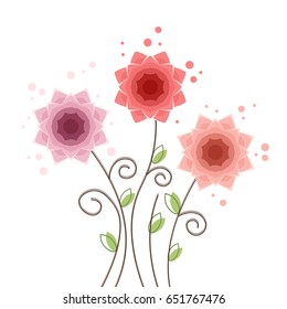 Summer flower background Camellia