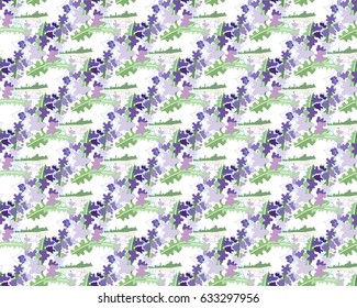 Summer flower composition with delicate light flowers. Vector illustration.