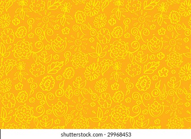 Summer flower, vector