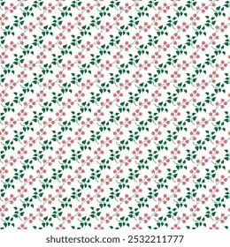 Flores de verano en la noche Diseño de patrón de Vector sin fisuras