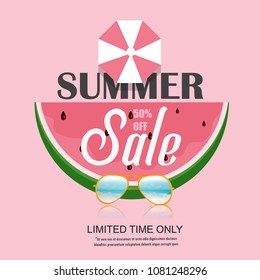 Summer flyer, beach flyer