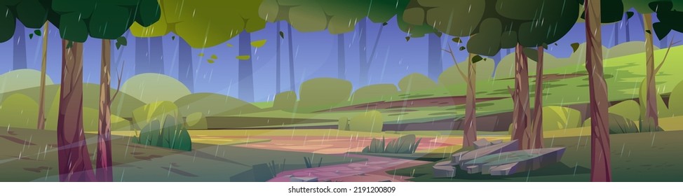 59,360 Rainy summer forest Images, Stock Photos & Vectors | Shutterstock